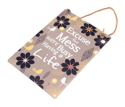 Peel & Sardine Large "Mess" Quotable Sign