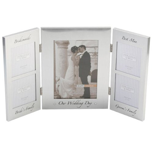 Our Wedding Day Folding Collage Frame - Frame those Wedding day memories