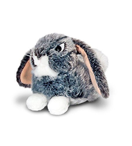 Keel Toys 25cm Grey Rabbit Soft Toy