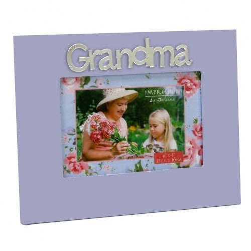 Juliana Impressions Juliana Grandma Purple Photo Frame 4x6"
