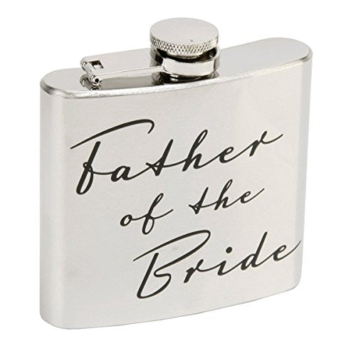 Father of the Bride Hip Flask