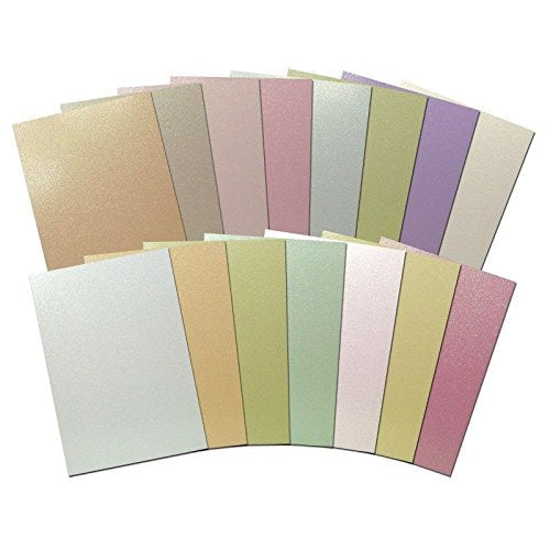 hunkydory essentials gitter glaze watercolour bouquet selection