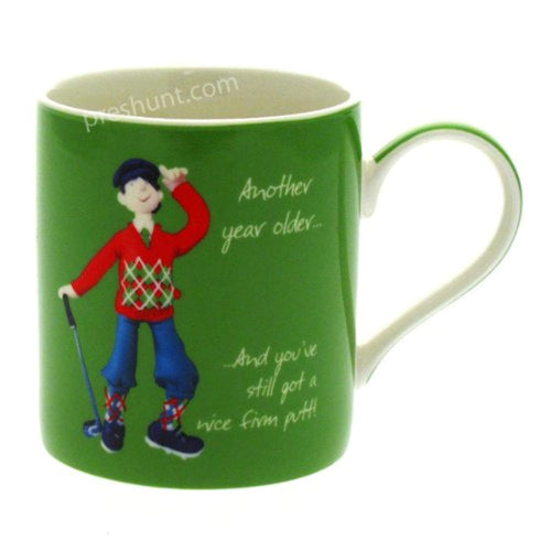 Another year older.. And you've still got a nice firm putt! - Male Mug