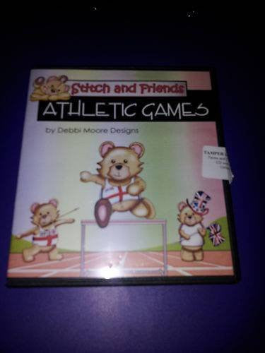 Stitch and Friends - Athletic Games - Debbi Moore Craft Cd