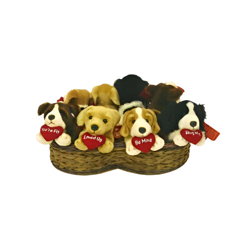keel toys laying dog one supplied at random   25CM