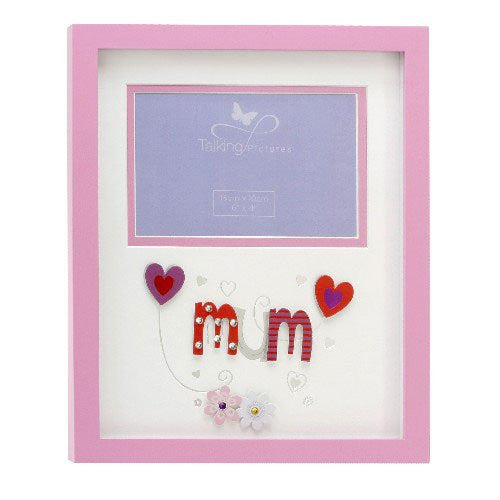Wooden Mum Photo Frame, gift