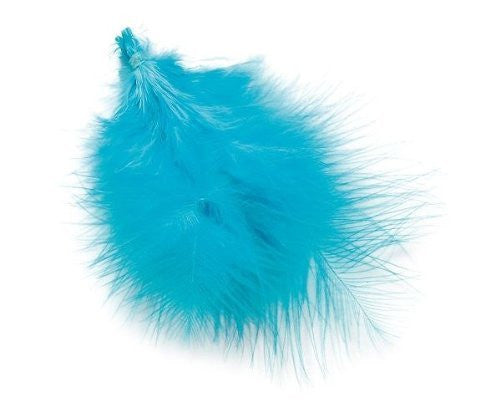 Turquoise Decorative Feathers