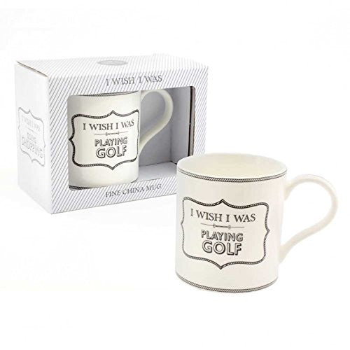 I Wish I Was PLAYING GOLF Mug