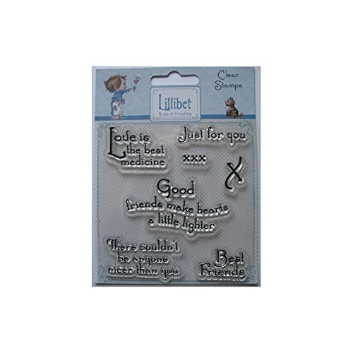 Trimcraft Lillibet ClearStamp Sentiments