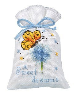 Sweet Dreams Potpourri Bag - Cross Stitch Kit