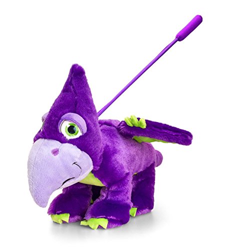 Keel Toys 25cm Hugasaurus On Lead With Sound 4 Asstd
