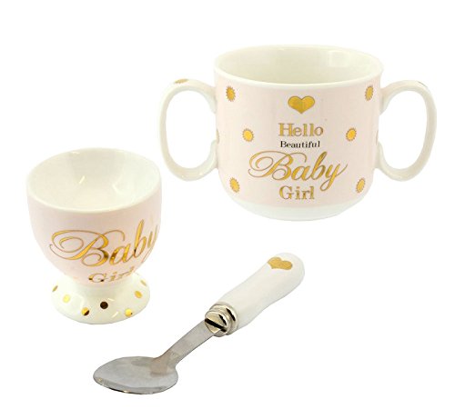 Lesser & Pavey Mad Dots Feeding Set, Light Pink