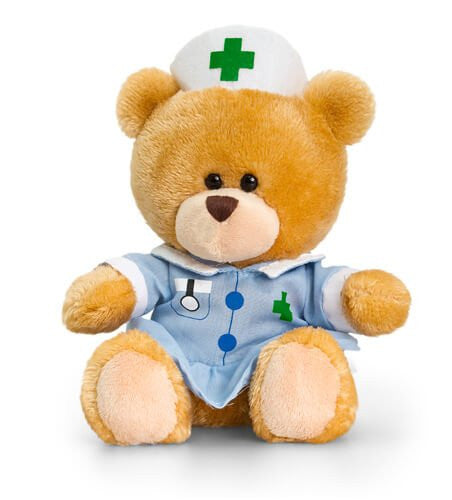 Keel Toys 14CM Pipp The Nurse Bear