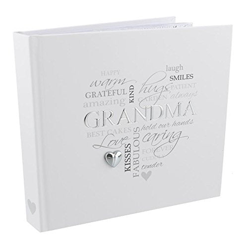 Heartfelt Moments Photo Album with Foil Wording - 4" x 6" - grandma