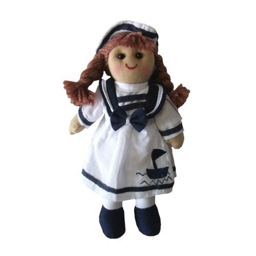 Powell Craft Sailor Girl 19cm Rag Doll Stocking Filler