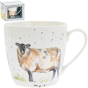 The Leonardo Collection  Country Life  Sheep Picture Mug, Fine China, Boxed