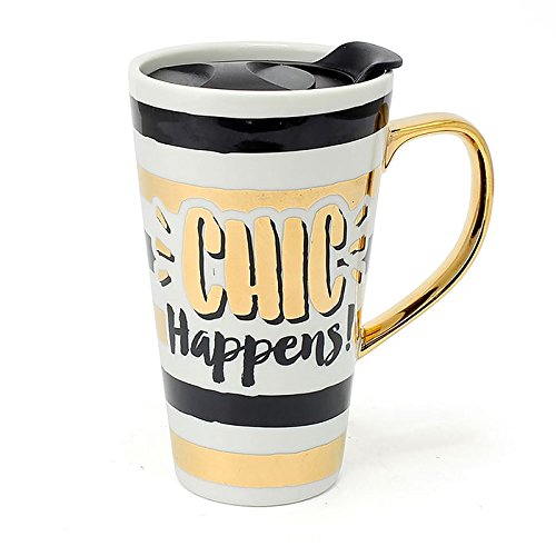 Gold Editions Lidded Mug Chic