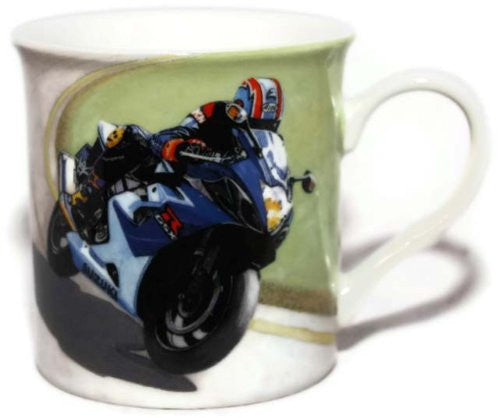 Suzuki GSX R1000 Motorcyle - Fine Art Watercolour China Gift Mug