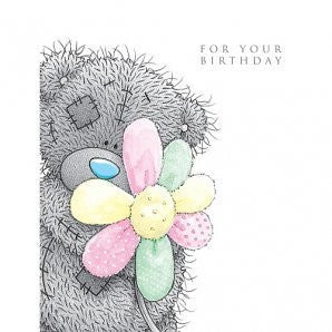 Birthday Tatty With Flower Me To You Birthday Card