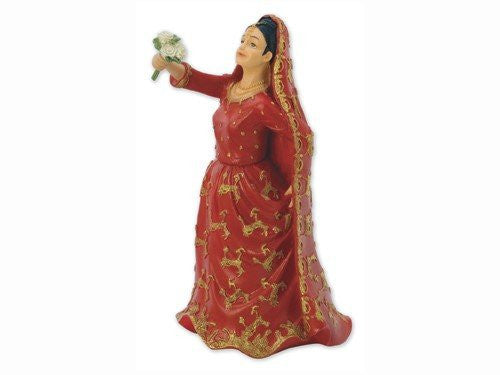 CLUB GREEN Resin Inter Changeable Asian Bride, Red, 150 mm