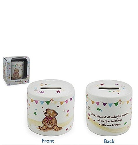 Little Bear Hugs Collection Money Box by Jennifer Rose  LP33239 (White)