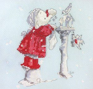 Feeding the Birds - Cross Stitch Kit