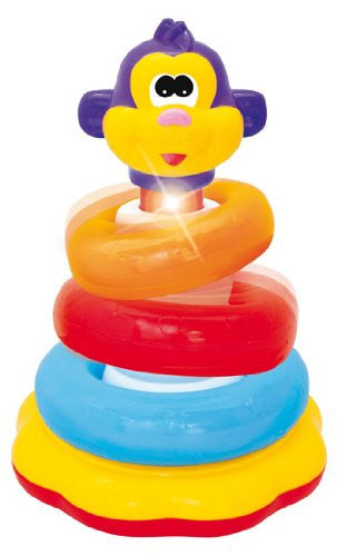 light &sound monkey activity stacker