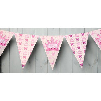 Princess design bunting - 3m