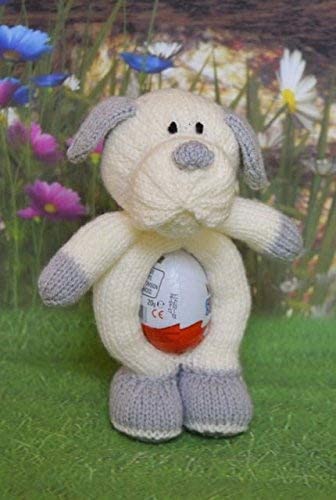 Knitting Pattern Toby The Chocolate Egg Dog from Knitting by Post