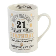 Signography Birthday Silver and Gold Design - 21