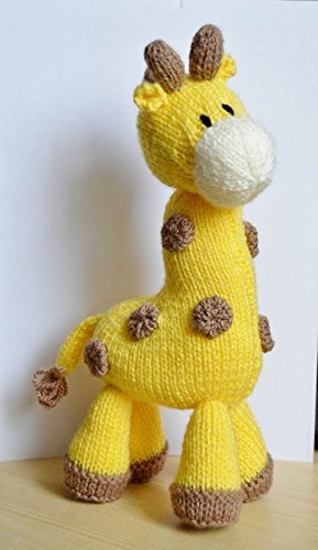 KNITTING PATTERN - Giraffe Soft Toy