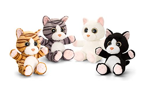 keel toys sparkle eye cats 20cm one at random