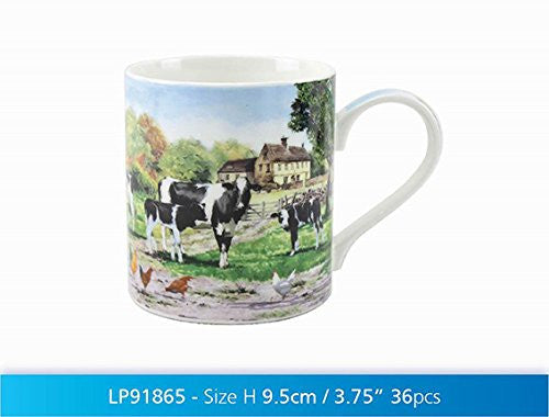 MacNeil Studio The Farmyard Cow Fine China Mug in Gift Box