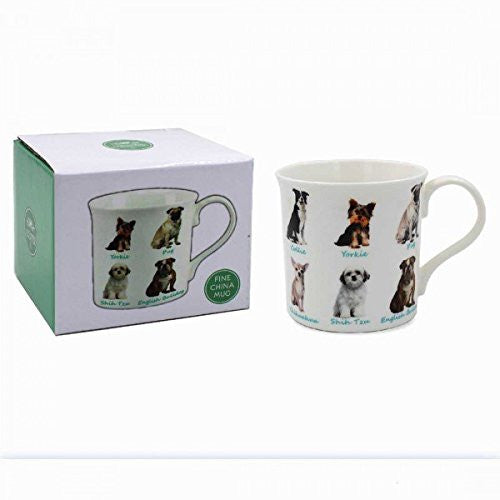 Dogs China Mug Gift Boxed