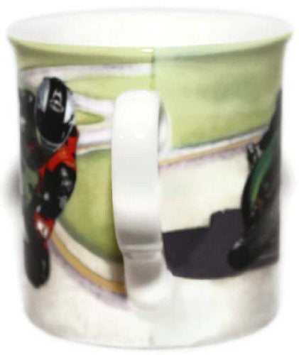 Kawasaki Ninja Motorcyle - Fine Art Watercolour China Gift Mug