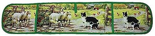 Collie and Sheep Design Double Oven Glove