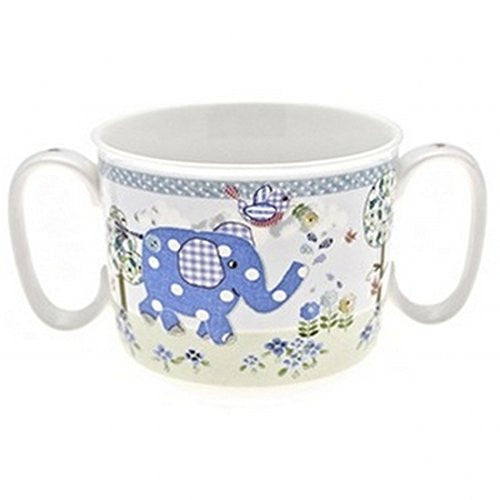 Little Bird & Ellie Blue Twin Handled Cup By Cavania