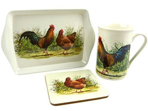 macneil cock & hen tea time set