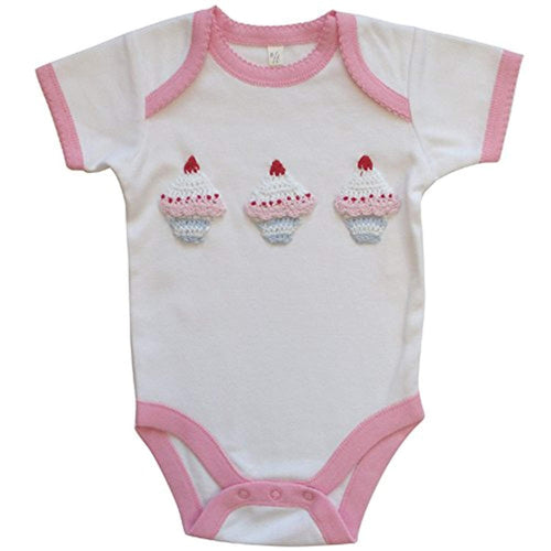 Powell Craft Cupcake Babygrow 6-12months