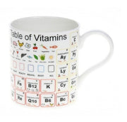 Periodic Table of Vitamins Educational Fine China Mug