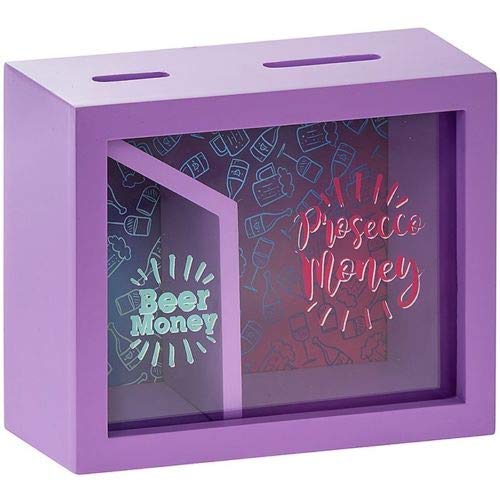Lesser & Pavey Split Money Saver Box Beer Prosecco
