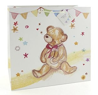 Jennifer Rose Gift Bag, Teddy Bear, Large