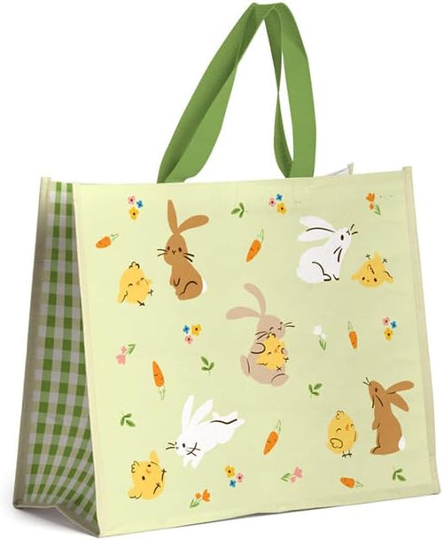 Springtime Reusable Shopping Bag - Canvas Tote Bag - Cotton Tote Bags - Eco Gifts for Women and Men - Cloth Shopping Bag - Fabric Bag - Foldable Bags for Shopping - Handbag