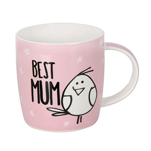 Best Mum Pale Pink Ceramic Mug - Eggcellent
