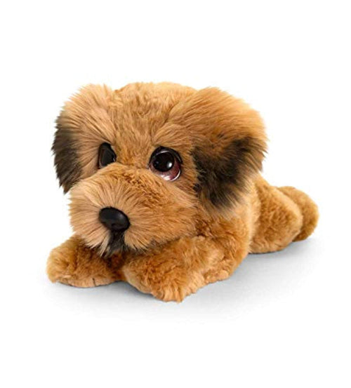 Keel Toys SD2541 Soft Toy Signature Cuddle Puppy Wheaten Terrier, Brown  32  cm