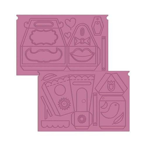 Crafter's Companion Sweet Treats  Ultimate Embossing Boards Sweet Things, Purple