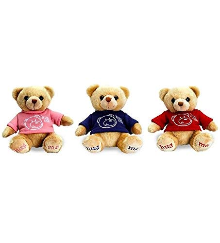 Keel Toys Hug Me” Small Cute Teddy Bears – 3 Colours one supplied random