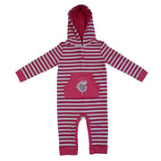 powell craft ballerina mouse strippy hooded jumpsuit 0-6 months