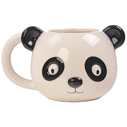 Miss Pretty London Ceramic Animal Shaped Head Mug - Panda