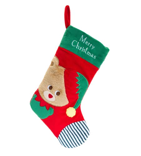 Keel Toys 40cm Christmas Pipp The Bear Stocking